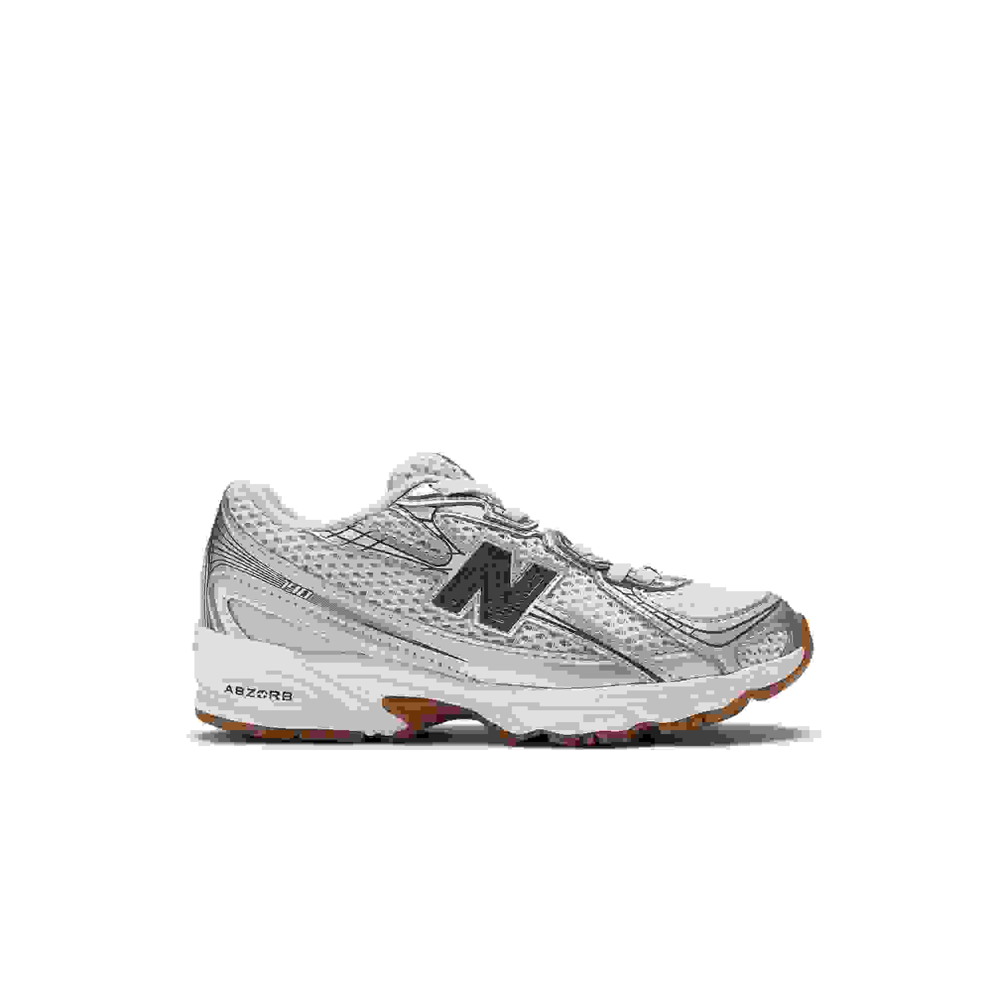 New Balance 740 Preschool Boys' "White/Green" Shoe